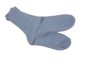 Blue diabetic socks