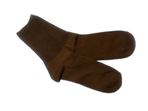 Chocolate brown diabetic socks