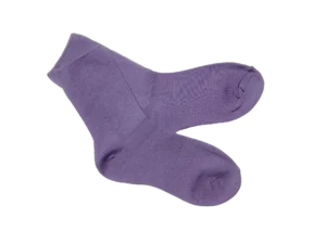 Lilac diabetic socks