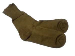 Khaki short army sock
