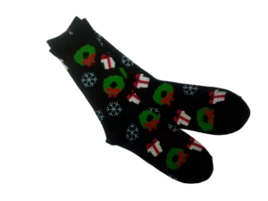 Festive novelty socks